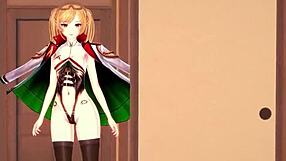 leonardo da vinci in azur lane fantasy