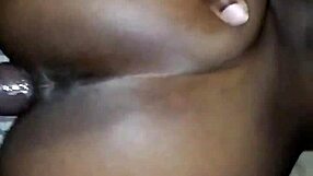 Ebony Couple's Wet Pussy Backshots Contrast