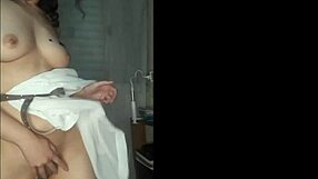 Teen Bent Over Rubs Holes Anal Creampie Cum Hard