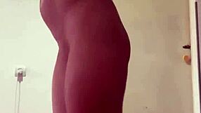 Sexy After Shower With Perfect Body And Bathing