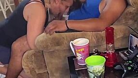 does naughty natty's juicy pussy get pounded by his big dick?