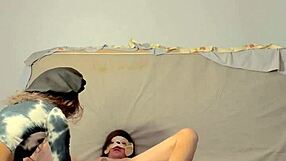 Trembling girl is a pleasure for her Findom Mistress