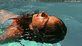 super hot skinny hungarian babe lana swimming