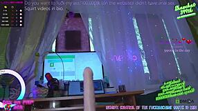 Oh God, This Slut's Ass Drilled by Monstrous Dildo in Shower!