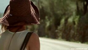 European blonde and redhead beauties fuck and finger each other