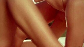 European blonde and redhead beauties fuck and finger each other