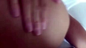 An anal play and climax with a cute Brazilian girl tease and please