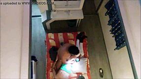 A Homemade Encounter Where the Ladyboy Gets Fucked Anally in a Passive Role