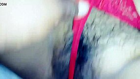 Showing Off My Wife in Her Red Thong for All to See