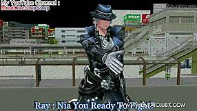 Combats are animated with women, feeling and enjoying BDSM in a sensual place