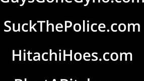 nicole luva masturbates alone on couch with hitachi wand