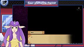 Avatar Royal Handjob Brings Monster Orgasm In Anime Game