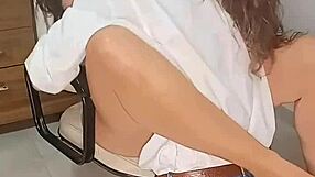 Intense oral lesson climax