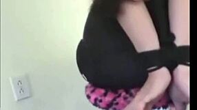 We just added another slut milf to the harem in lingerie. She's bound and ready for femdom bondage.