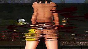 doa5 kokoro gravure studio poses nude in close up