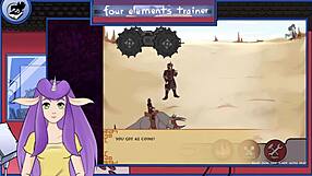 Avatar Royal Handjob Brings Monster Orgasm In Anime Game