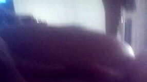 Ebony Beauty Shaved and Dripping Wet with Intense Squirting