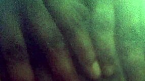 Ebony Beauty Shaved and Dripping Wet with Intense Squirting