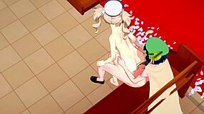 Barbara and Venti’s sexy action in pursuit of the holy