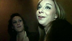 Redhead Babe Sucks Monster Cocks at Party Blowbang