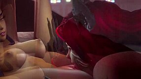 Intense Passionate Encounter with Elaisha in 4K 60FPS 3D Hentai Game Uncensored Ultra Settings