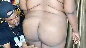 African amateur video leaked of her huge ass