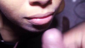 Wow, this cute Mexican girl gets a full load on her face!