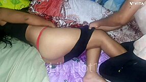 Neighbor watches wife have sex with her husband