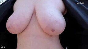 Natasha Posing Seductively Near River in Stunning Nature Striptease