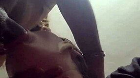 Blonde slut bent over in doggystyle, taking it rough