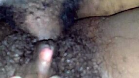 Amateur With Hairy Beaver Moans As Pussy Gets Pounded Hard