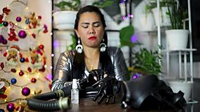 Black Latex Gloves Fetish ASMR
