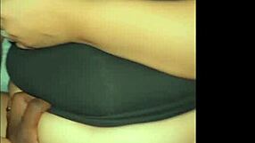 That thick ass latina wife is taking a big black cock so well.