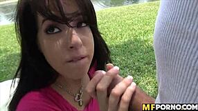 Hot Latina Teen And Her Bf Fuck In Public! Allison Banks 2!