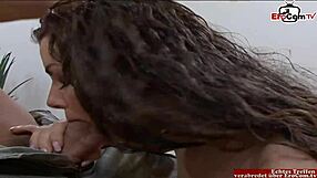 Brunette Slut with Big Tits Picked Up on Street for Quick Action