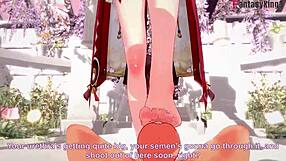 Wow! Yae Miko Sucking POV in Fantasy!