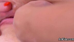 nasty lesbo peaches fist fucking gaping assholes