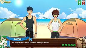 Animated adventure: what are those gay teens practicing with other teens in this camp?