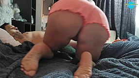 amateur couple fooling about