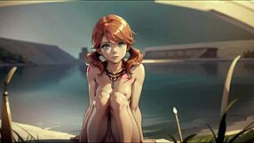 AI Generated Oerba Dia Vanille from Final Fantasy XIII