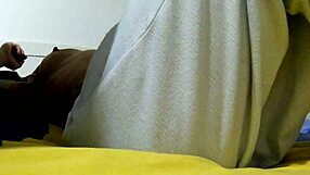 i feel her writhing in pleasure as i give it to her hard