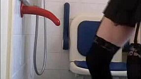 Wow, This Sissy Deepthroats Dildo Ass To Mouth!