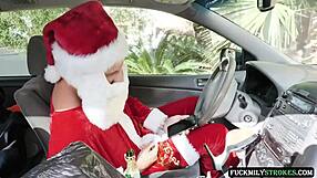 christmas orgy with big tits blonde and not sister taboo