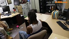 Black bf lets pawn man fuck his lady!