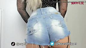 Can you handle this anal plug striptease?