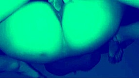 The latina woman eagerly engages in voracious doggy style sex, her pussy throbbing with pleasure