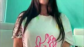 mature mistress with tattoos commands ass worship from her submissive