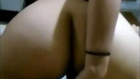 Venezuelan teen bends over for deepthroat and doggystyle ass fucking with big cock