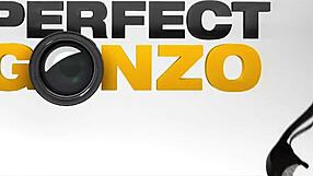 Victoria daniels receives a creampie in a gonzo scene.