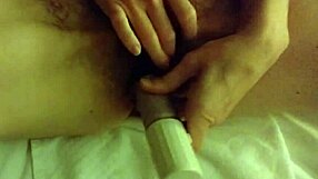 just watching this milf wife with hairy pussy masturbating at home, it's so hot and relaxing
